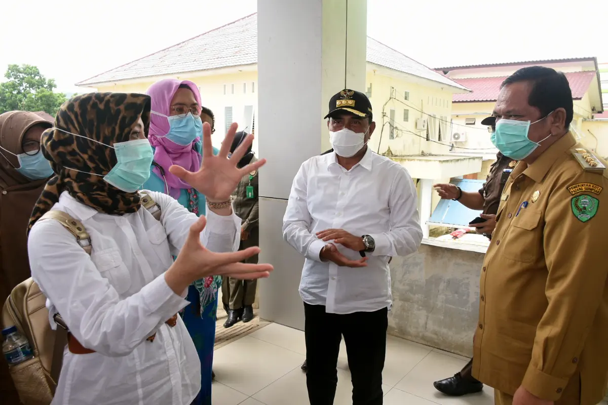 Gubernur Sumut, Edy Rahmayadi, tinjau RSUD Padangsidimpuan