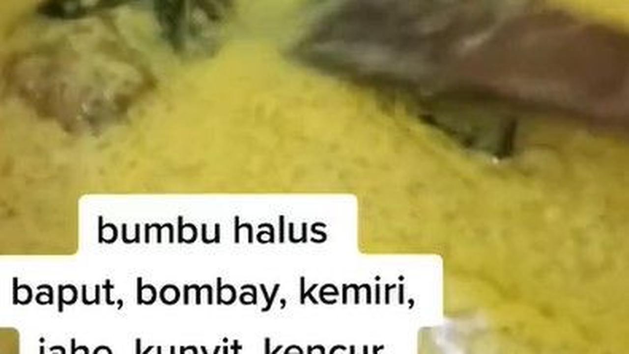 Tumis Bumbu Sampai Wangi