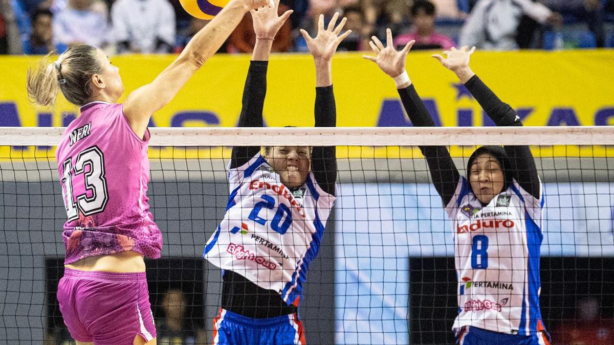 Head to Head Jakarta Pertamina vs Popsivo Polwan Jelang Grand Final PLN Mobile Proliga 2025