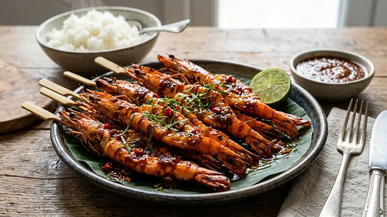 Resep Udang Bakar Bumbu Rujak