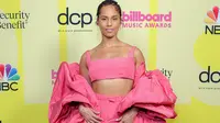Alicia Keys berpose di Billboard Music Awards 2021 yang disiarkan pada 23 Mei 2021 di Microsoft Theater di Los Angeles, California. (RICH FURY / GETTY IMAGES NORTH AMERICA / GETTY IMAGES VIA AFP)