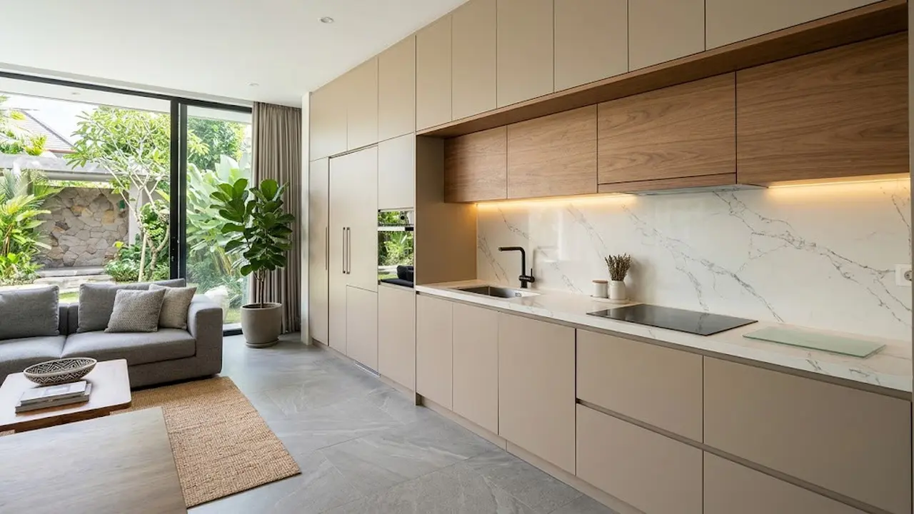 Inspirasi Desain Dapur Seamless Fit