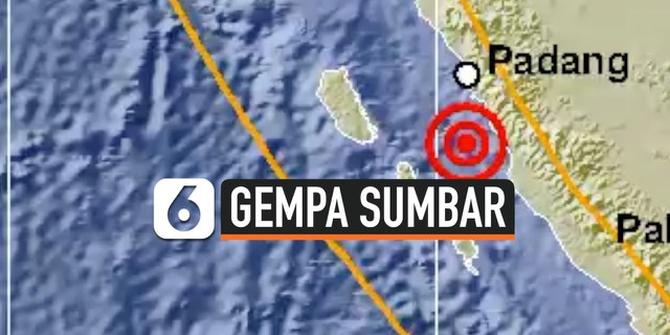 VIDEO: Padang dan Sekitarnya Diguncang Gempa Magnitudo 5,3