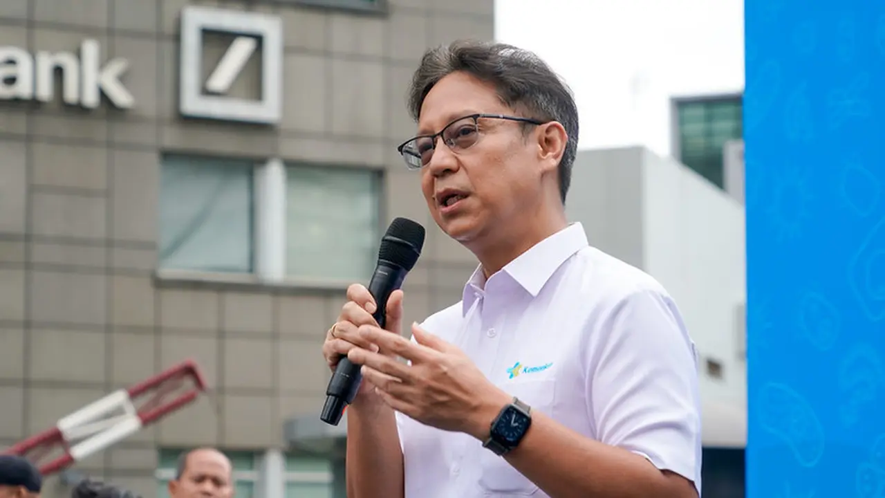 Menkes RI Dalam Sambutan diacara Pekan Kesadaran Resistansi Antimiroba Sedunia 2024. (Dok Kemenkes)