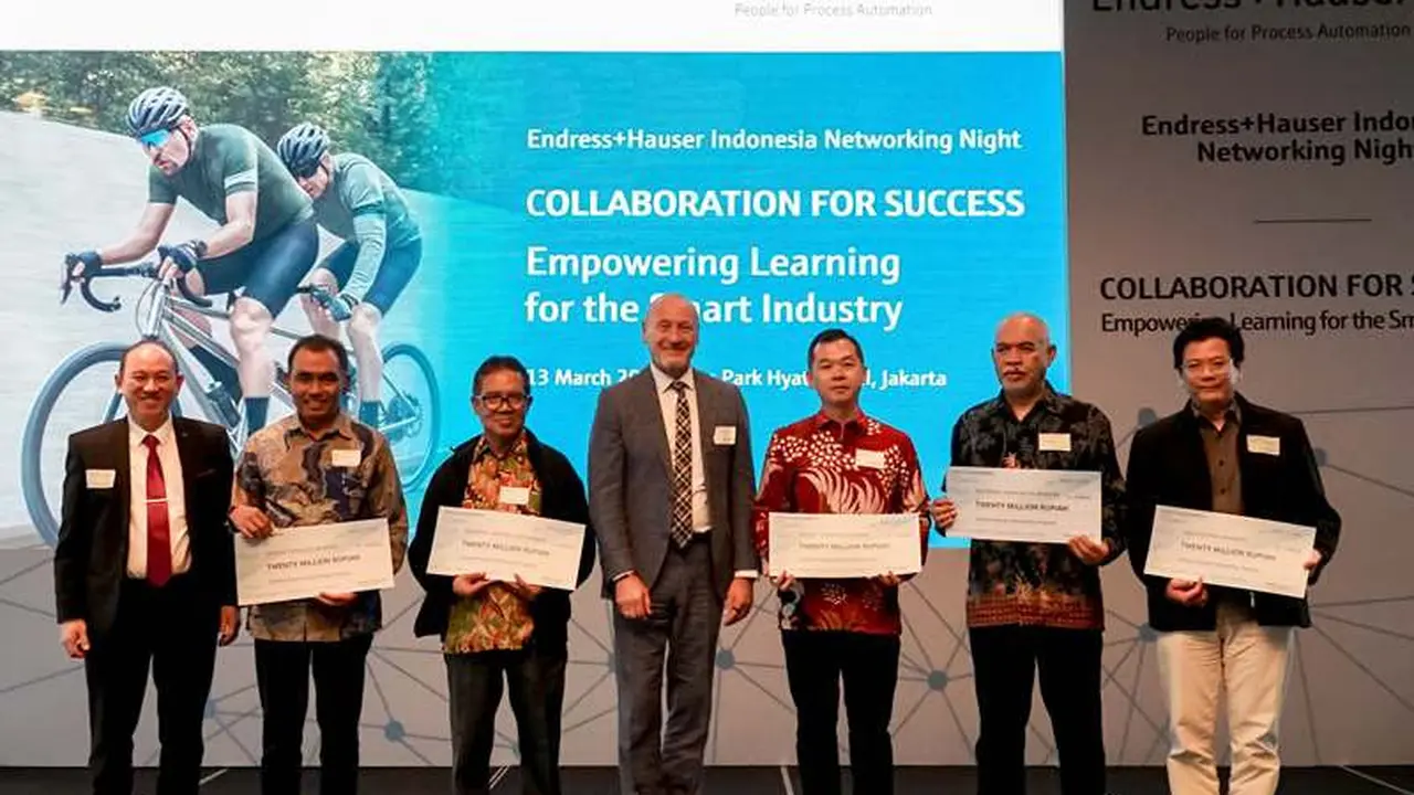 Peluncuran Beasiswa untuk Mahasiswa Perguruan Tinggi Terkait Industri Otomasi