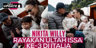 Nikita Willy Rayakan Ultah Issa Ke-3 Di Italia