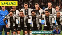 Ulasan Luciano Leandro - Timnas Jerman (Bola.com/Bayu Kurniawan Santoso)