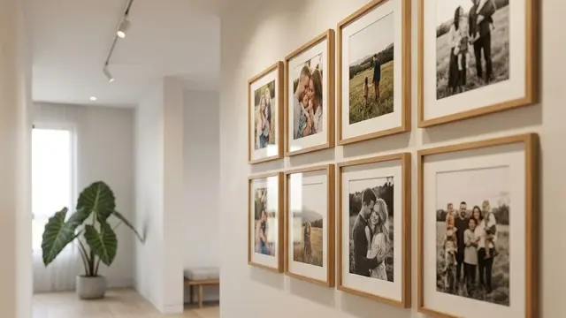 Cara Mengubah Lorong Sempit Menjadi Galeri Foto Keluarga