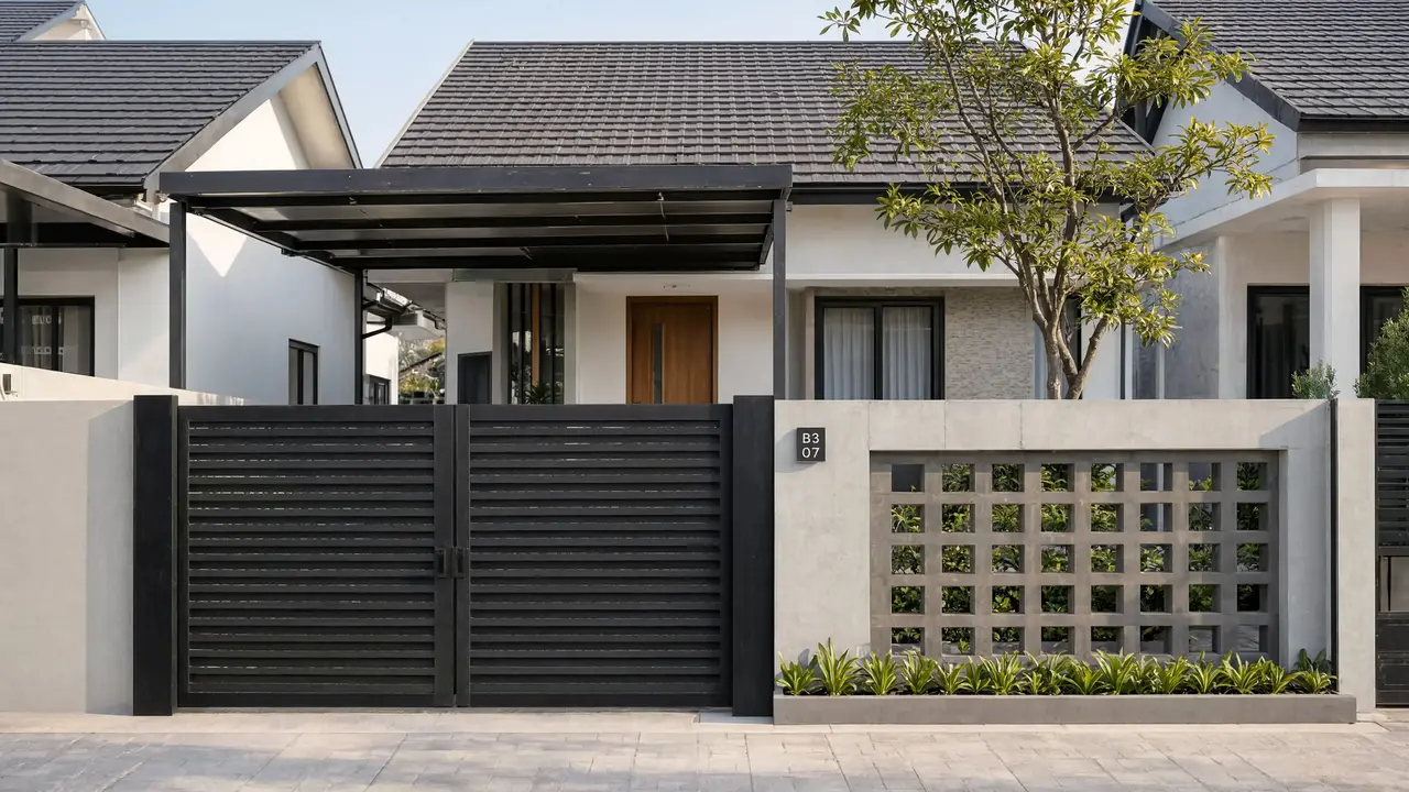 Pagar Carport