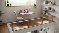 Ide Mezzanine untuk Rumah Kecil (AI)