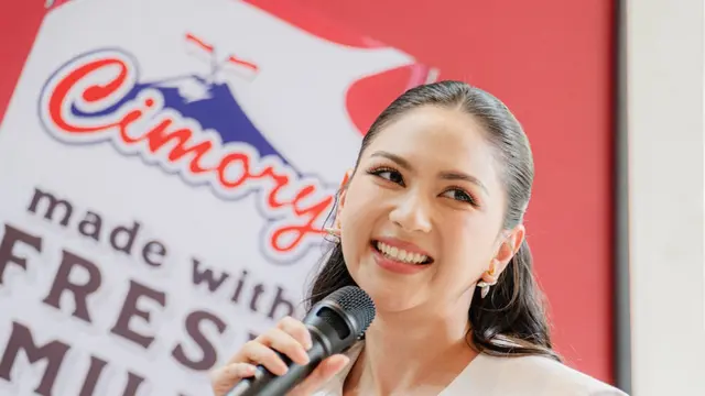 Susu No Added Sugar dengan berbagai rasa dari Cimory jadi favorit Jessica Mila. Dok. Cimory