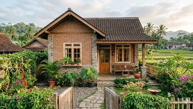 Ide Rumah Sederhana di Desa