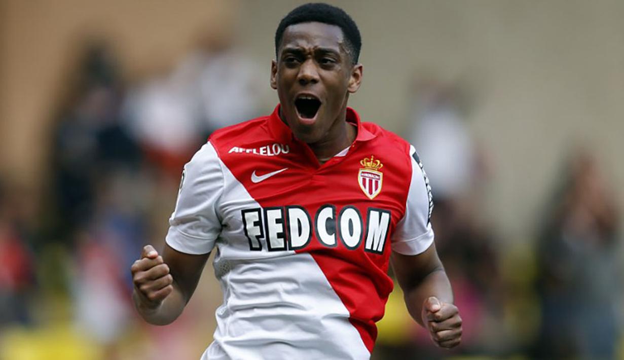 Anthony Martial saat masih berkostum Monaco (AFP Photo/Valery Hache)