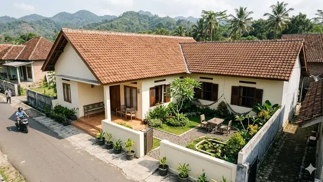 Desain Rumah Minimalis di Desa