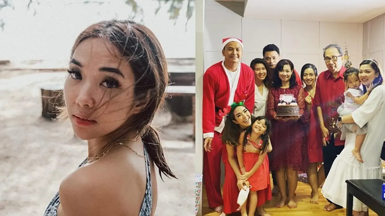 6 Momen Kedekatan Gisella Anastasia dengan Keluarga Wijin, Kompak