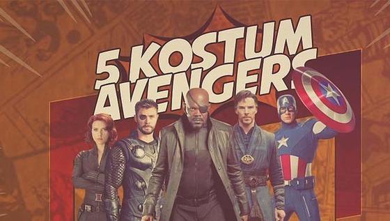VIDEO: 5 Kostum Avengers Komik Vs Film
