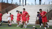 TC Timnas Indonesia di Bali United Training Center jelang Piala AFF 2026, Jumat (10-7-2026). (Bola.com/Alit Binawan)