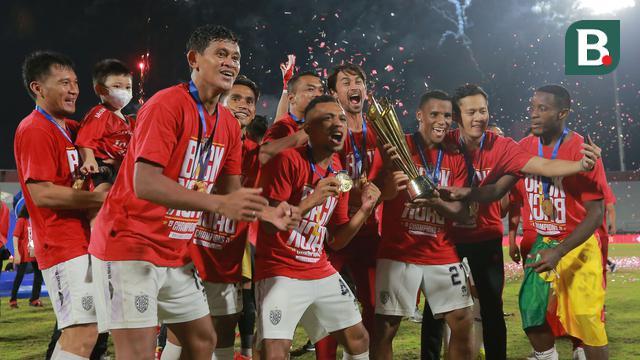  Gelar Back to Back Bali United Makin Manis dengan Kemenangan atas Persik Kediri di Laga Penutup BRI Liga 1 Musim 2021 / 2022