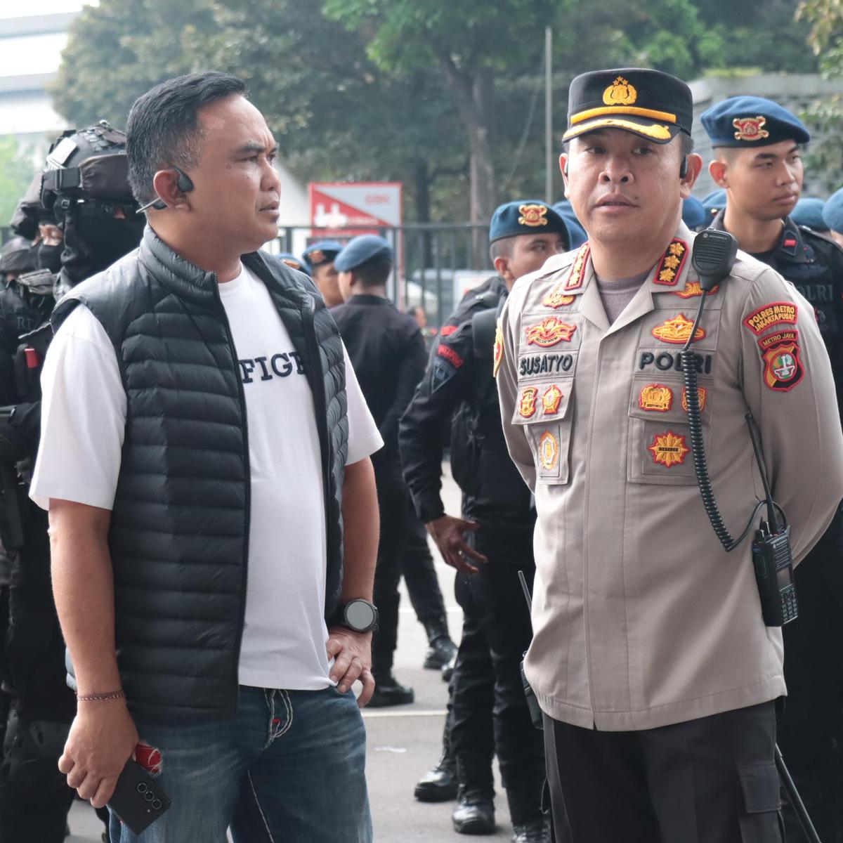 Ribuan Polisi dan TNI Disebar Kawal Indonesia vs Vietnam di Stadion GBK
