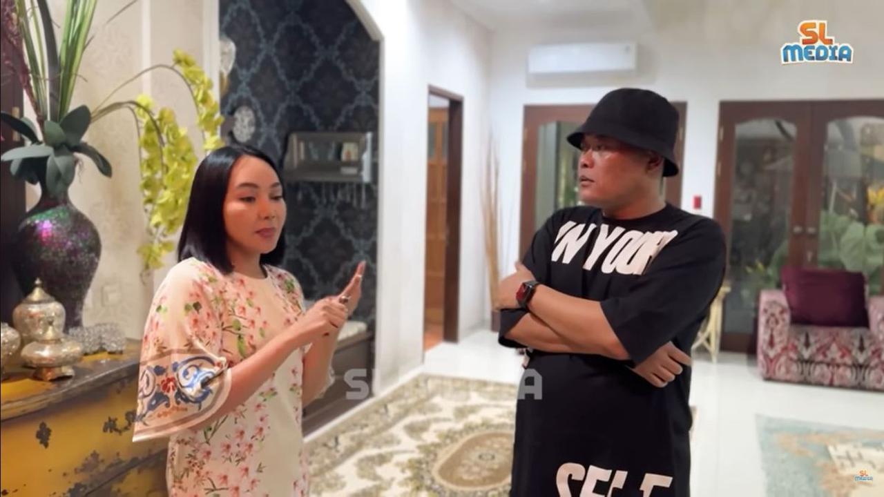 Sejuk dan Asri, Sule Melongo Melihat Rumah Dewi Gita 'Aduh Enakeun