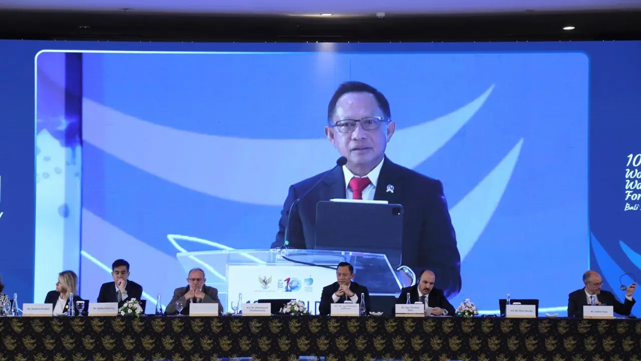 Mendagri Tekankan Kontribusi Penting Pemda Dukung Pengelolaan Air pada Pertemuan LRG WWF ke-10