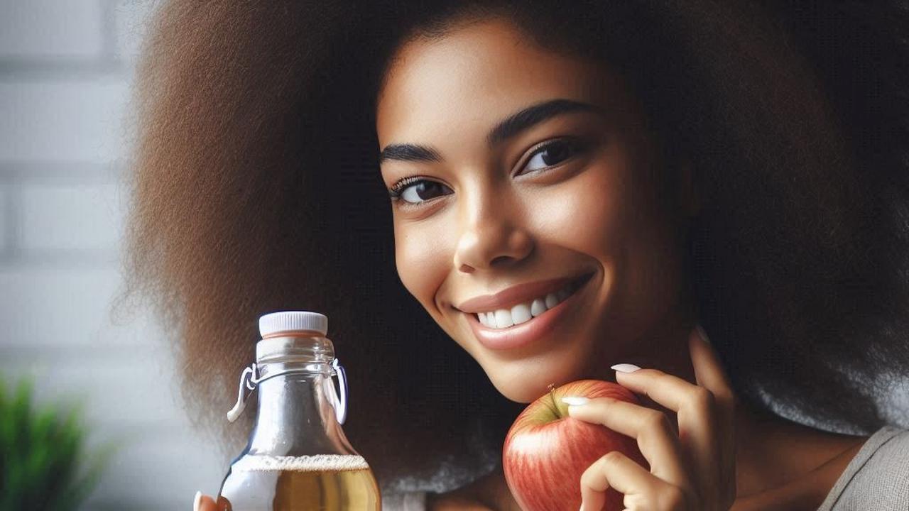 Ilustrasi Cuka Apel
