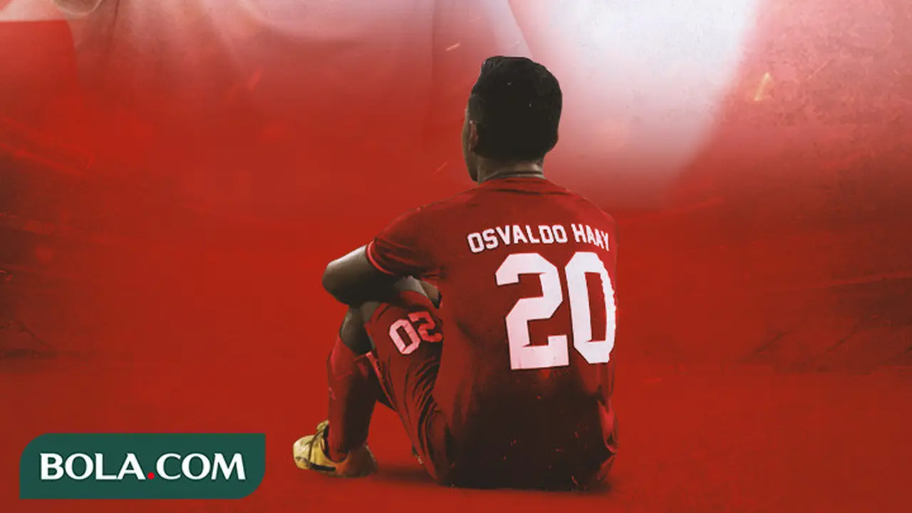 Timnas Indonesia - Ilustrasi Osvaldo Haay indisipliner di Timnas Indonesia