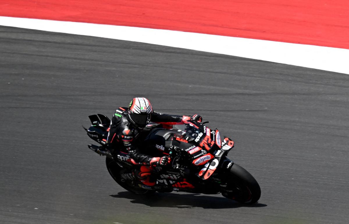 FOTO:  Bezzecchi Raih Pole Position di MotoGP Mandalika