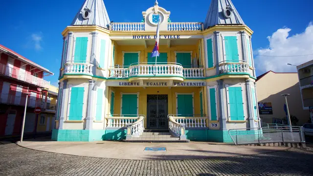 balai kota Le Moule, Guadeloupe.