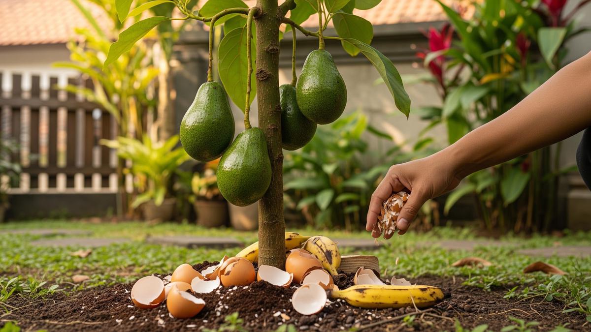 10 Sampah Dapur untuk Pupuk Pohon Alpukat agar Berbuah Terus, Efektif dan Mudah
