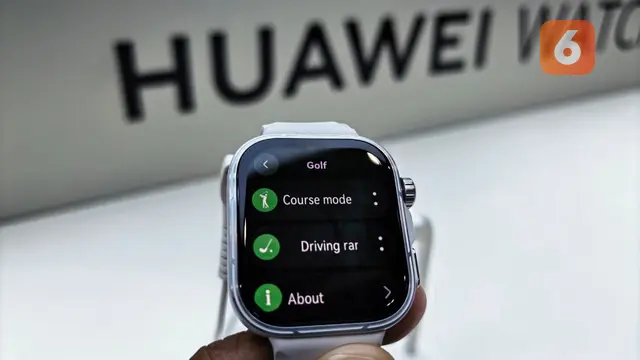 Huawei Watch Fit 5 Pro. Liputan6.com/Ady Anugrahadi