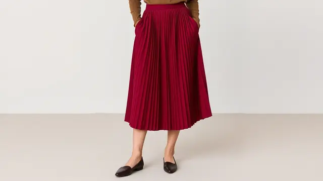 Outfit Rok Plisket