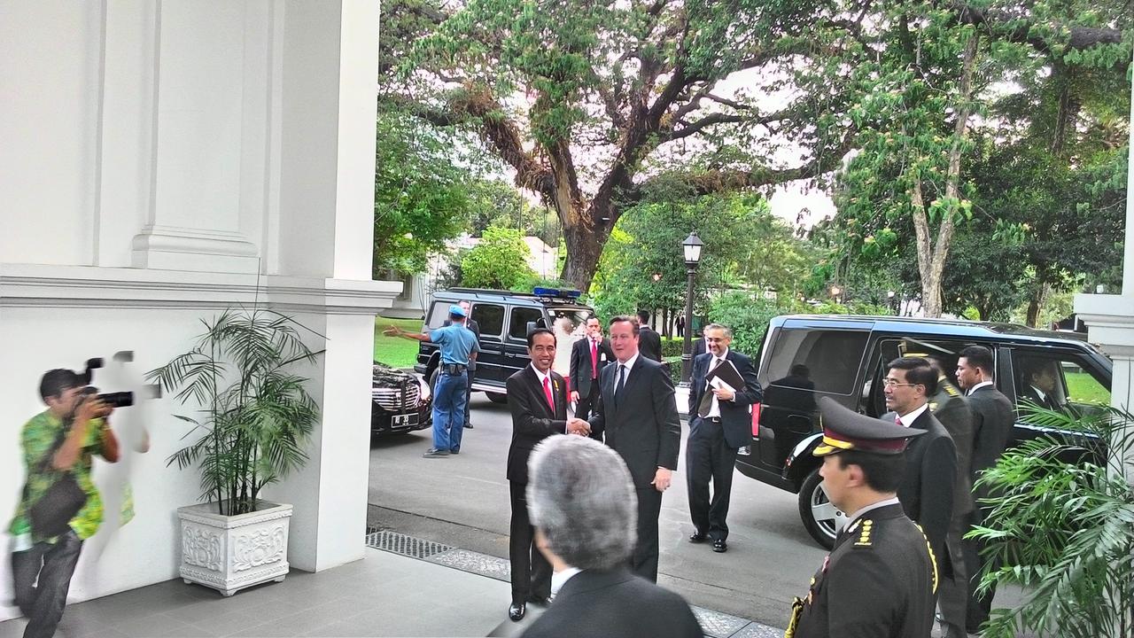 Jokowi Sambut PM Inggris
