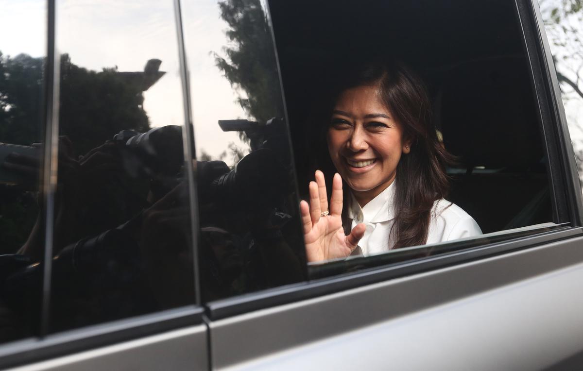 Calon menteri Prabowo tiba di Hambalang