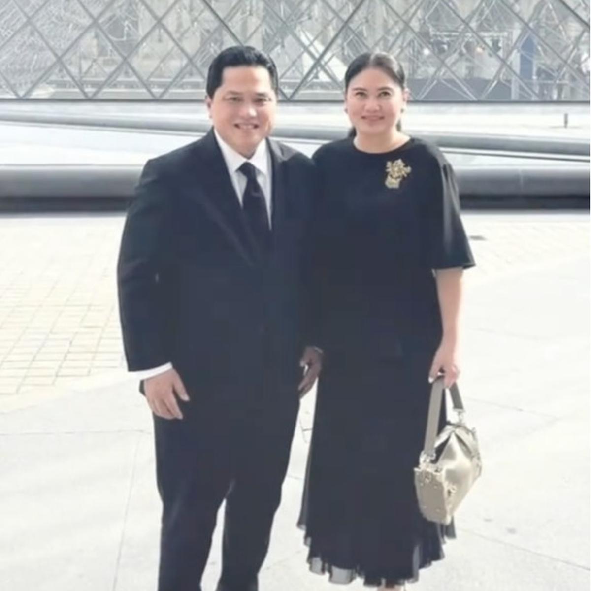 erick thohir dan istri