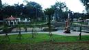 Pemprov DKI Jakarta membangun dan menata Taman Langsat di Kebayoran Baru, Jakarta Selatan,sebagai salah satu Ruang Terbuka Hijau (RTH) (Liputan6.com/Andrian M Tunay)