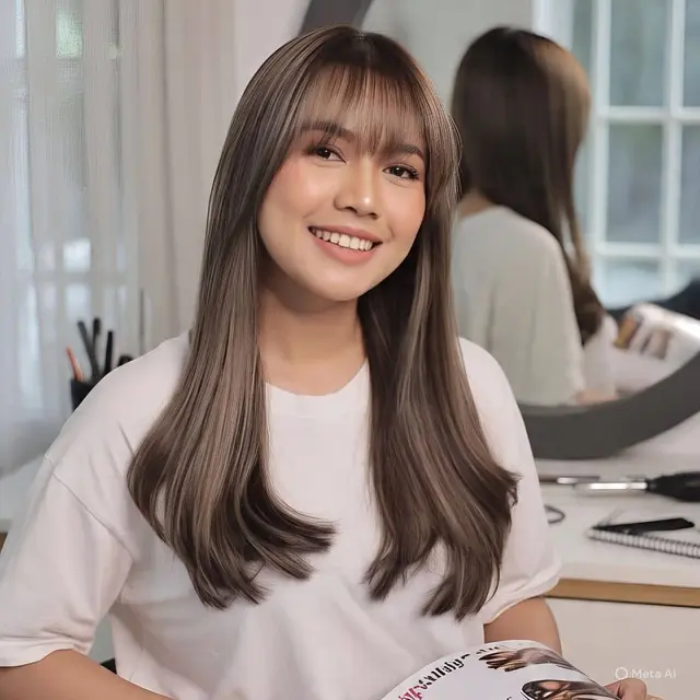 Model Rambut Panjang Tipis Agar Tidak Lepek