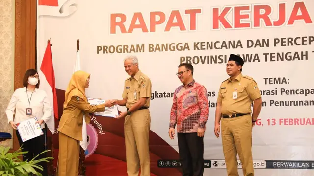 Kepala Badan Kependudukan dan Keluarga Berencana Nasional (BKKBN) RI, Hasto Wardoyo mengapresiasi keseriusan Gubernur Jawa Tengah Ganjar Pranowo menangani stunting (Istimewa)