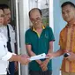 Dari tangan napi narkoba itu, petugas Rutan Tanjung Gusta mendapati 91 butir pil ekstasi. (Liputan6.com/Reza Efendi)