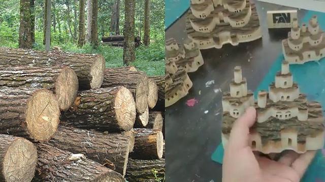 Seniman Ini Ubah Balok Kayu Jadi Karya Seni 5 Hasilnya