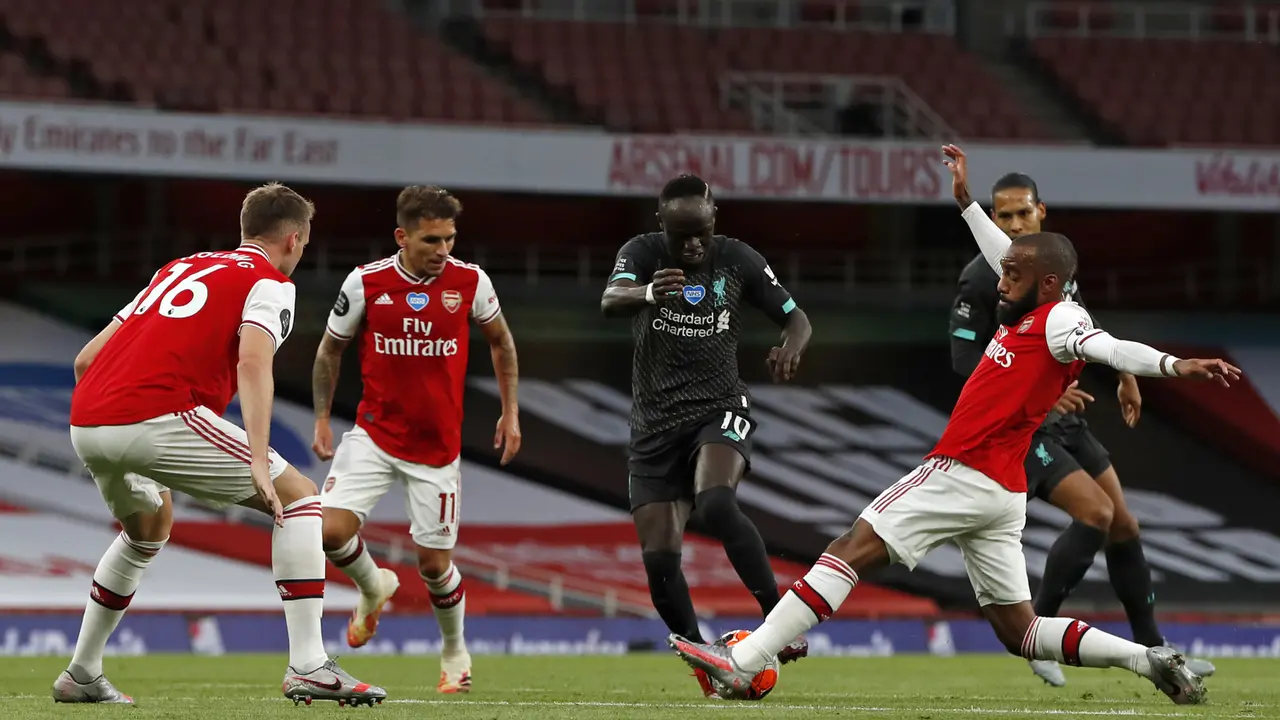 Arsenal Kalahkan Liverpool di Emirates Stadium