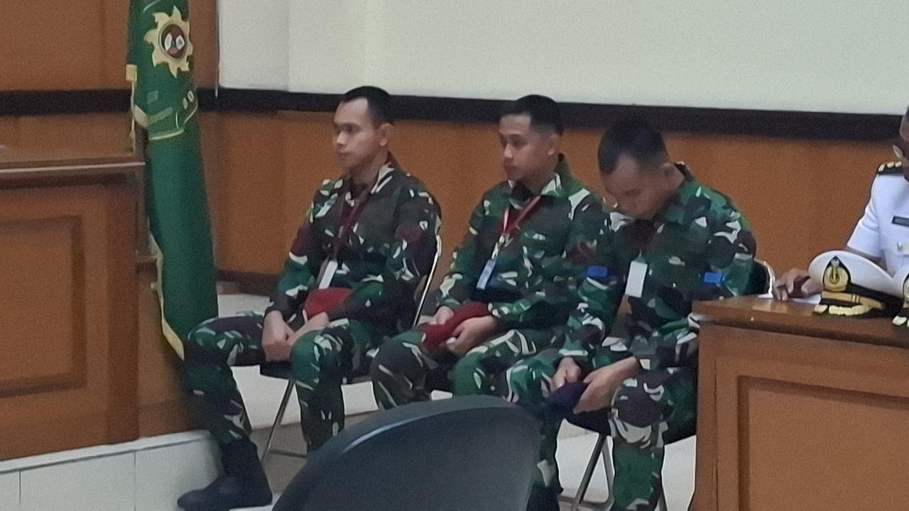 3 Anggota TNI AL Didakwa Pembunuhan Berencana hingga Penadahan Terkait Penembakan Bos Rental