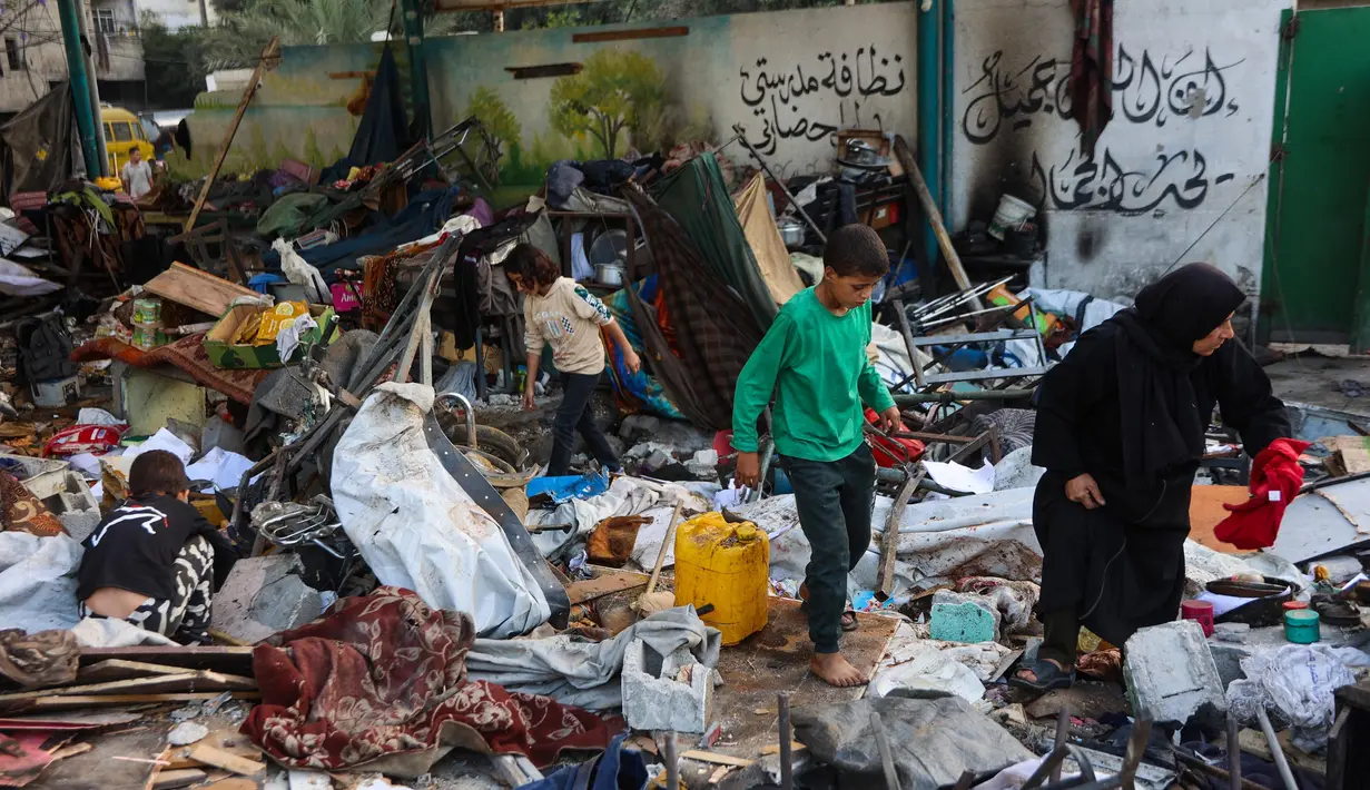 Kementerian Kesehatan Gaza mengatakan, 3.785 orang telah tewas di wilayah itu sejak Israel mengakhiri gencatan senjata dan memperbarui serangannya pada 18 Maret 2025. (Omar AL-QATTAA/AFP)
