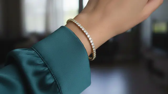 Gelang Emas Tennis (Gemini AI)