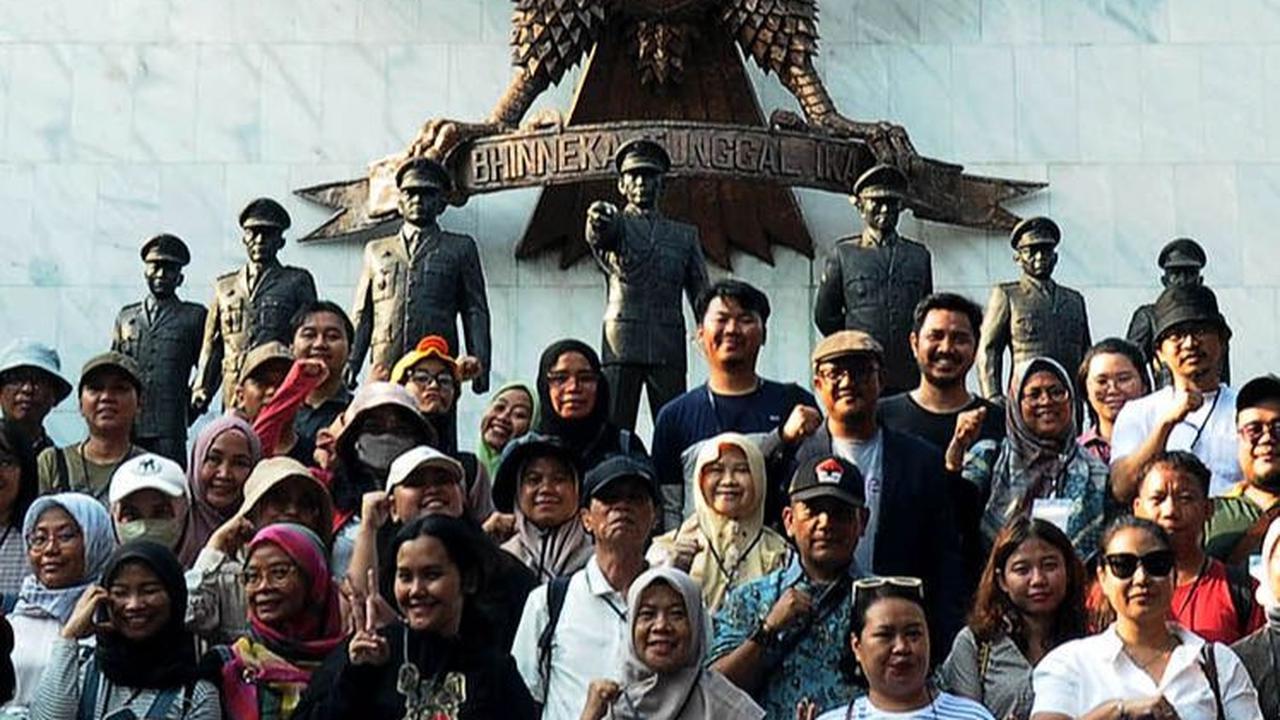 FOTO: Keseruan Jelajah Histori Merdeka, Napak Tilas Tujuh Pahlawan Revolusi
