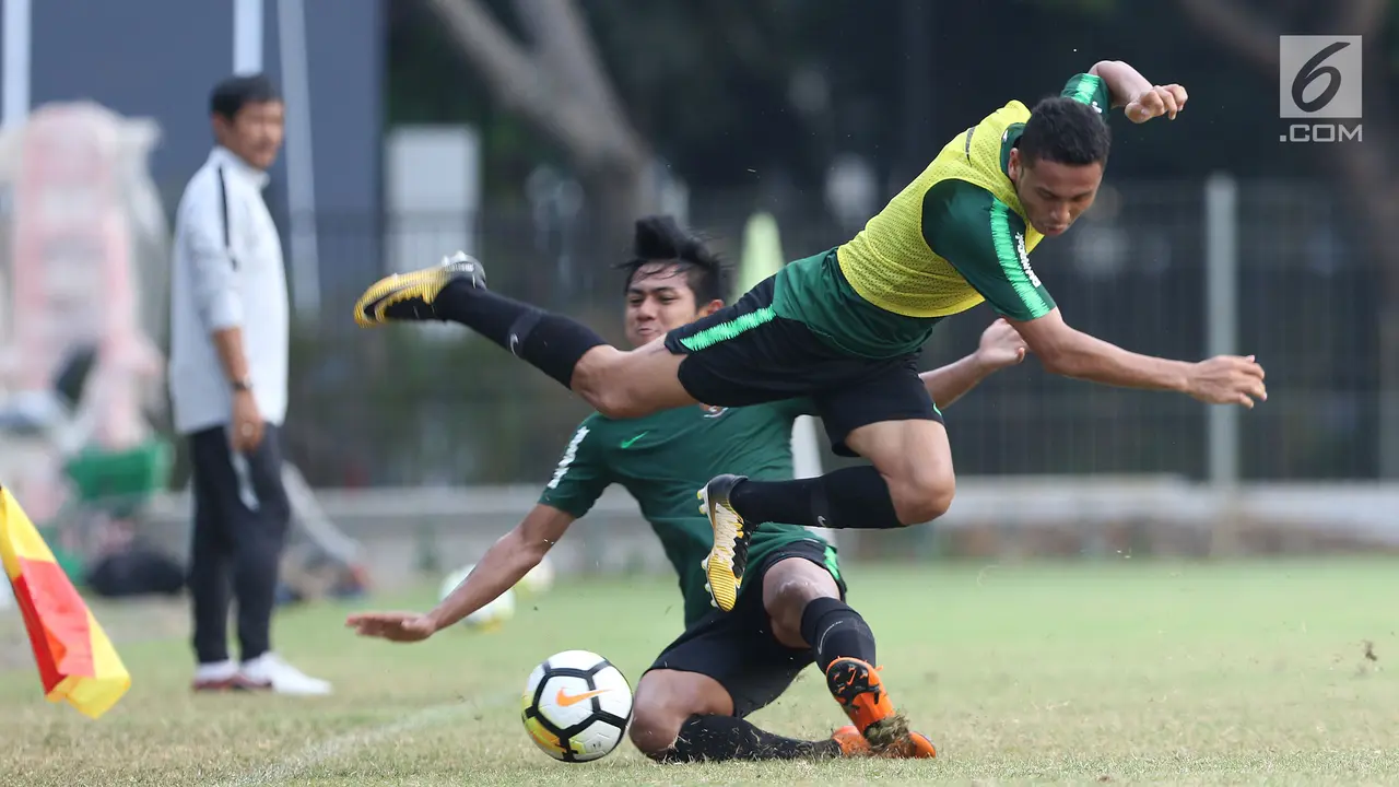 Laga Internal, Timnas Indonesia U-19 Matangkan Pola Permainan
