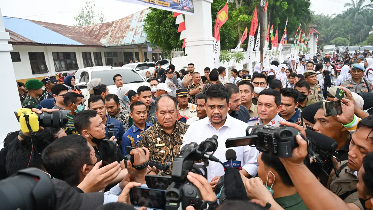 Gubernur Sumatera Utara Bobby Nasution.