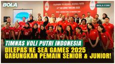 Resmi! Timnas Voli Putri Indonesia Dilepas untuk Berlaga di SEA Games 2025