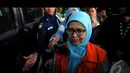 Chairun Nisa memenuhi panggilan KPK terkait kasus haji, Jakarta, Rabu (13/8/2014) (Liputan6.com/Faisal R Syam)