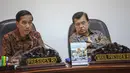 Presiden Jokowi didampingi Wapres Jusuf Kalla. (Liputan6.com/Faizal Fanani)